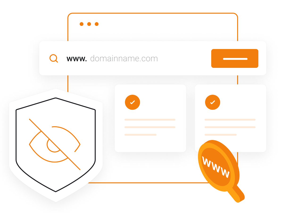 Kostenlose private Domainregistrierung