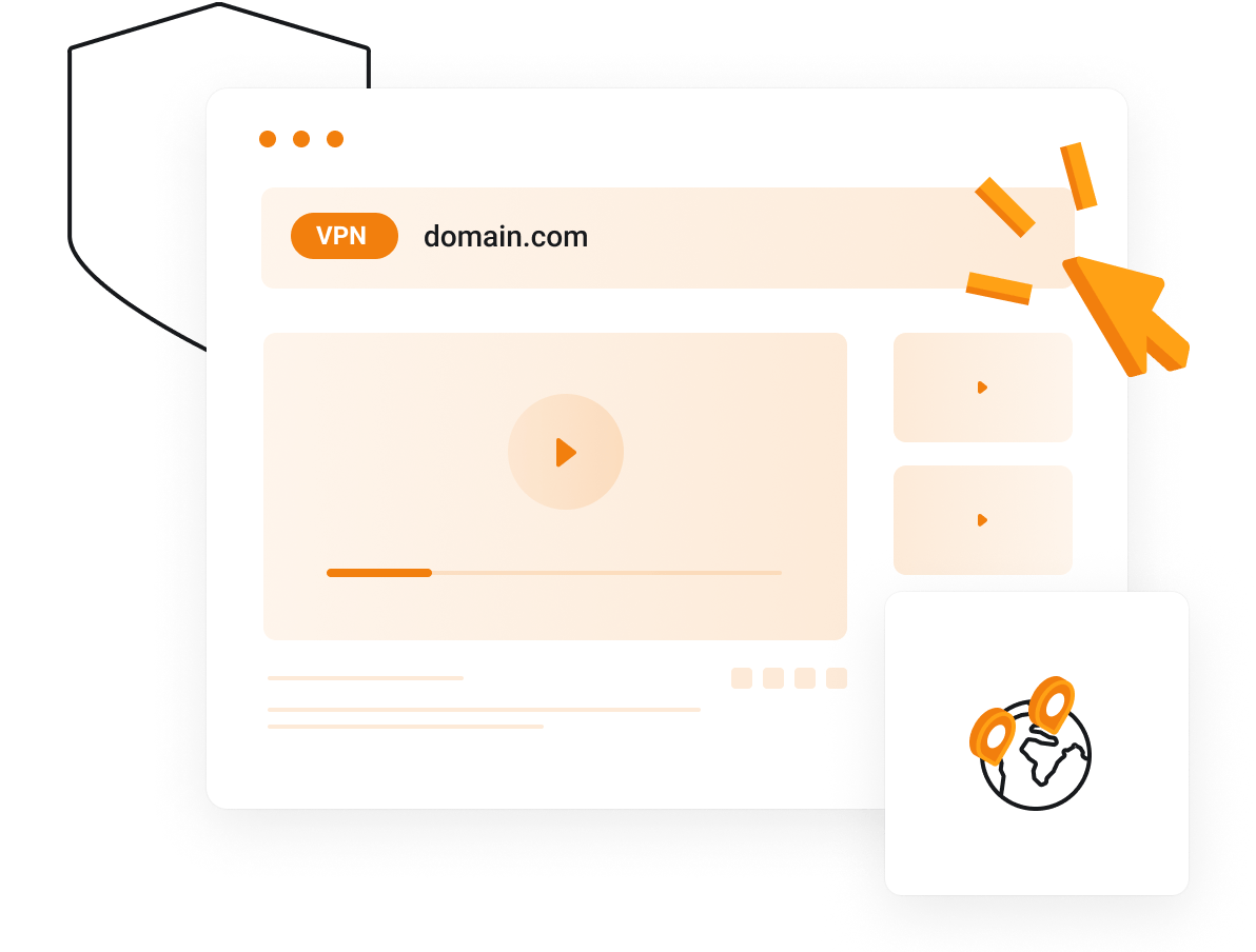 Left aligned custom graphic in container